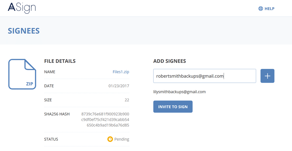 Acronis Notary & ASign